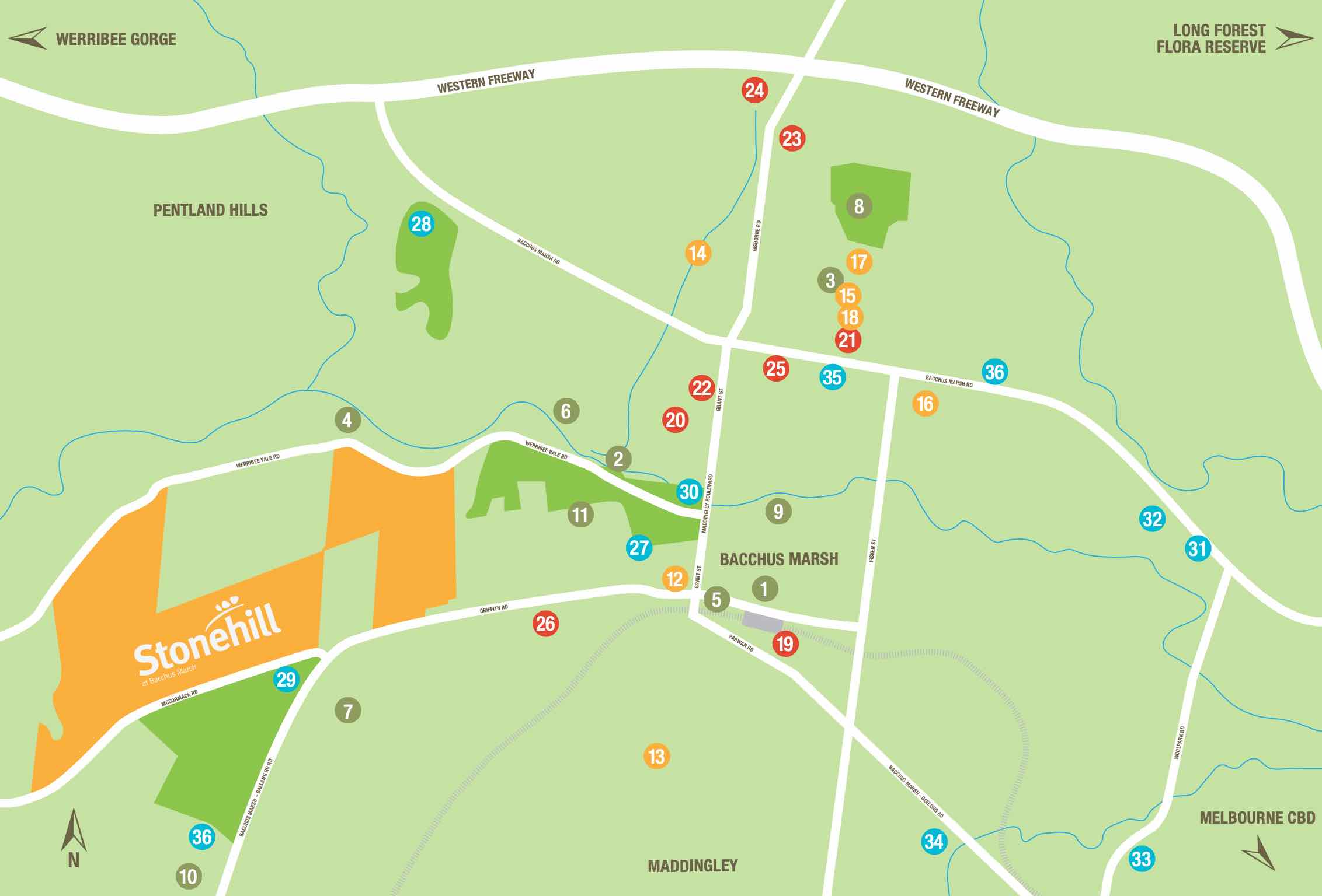 [Land for Sale] Stonehill in Bacchus Marsh Estate, Maddingley OpenLot